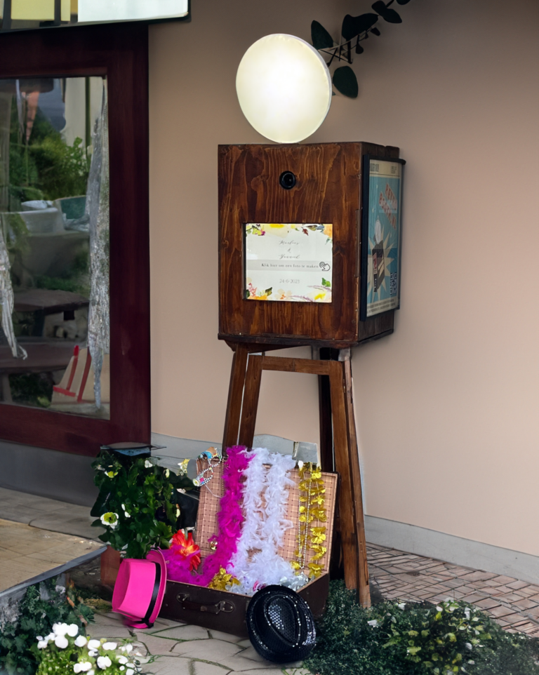 Sfeerbeeld van de RetroBooth