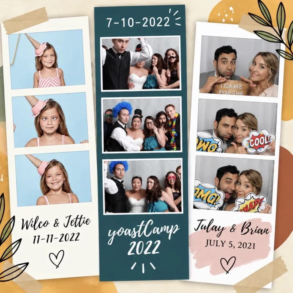 Voorbeelden van gepersonaliseerde fotostrips