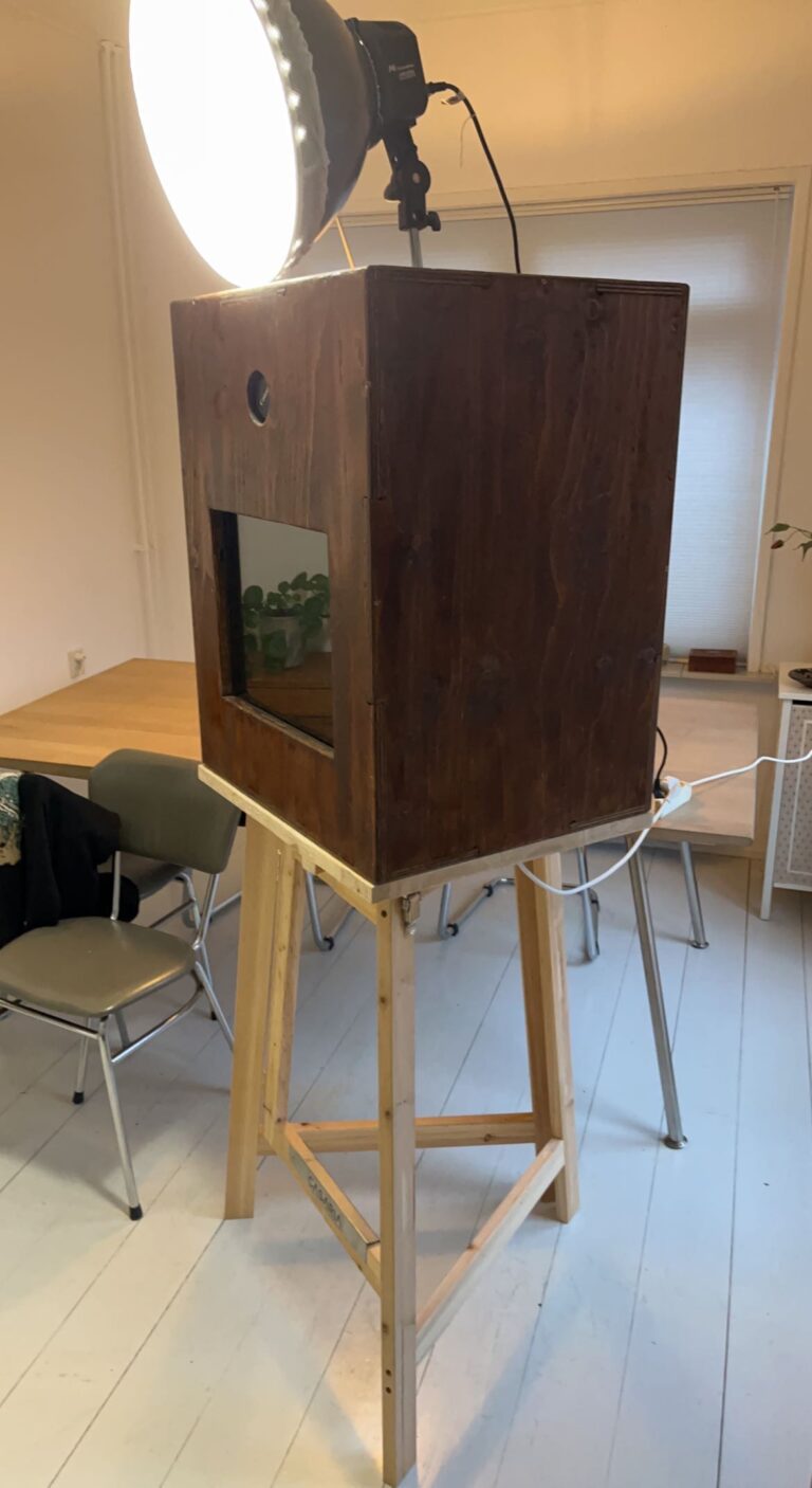 De RetroBooth klaar voor een feest